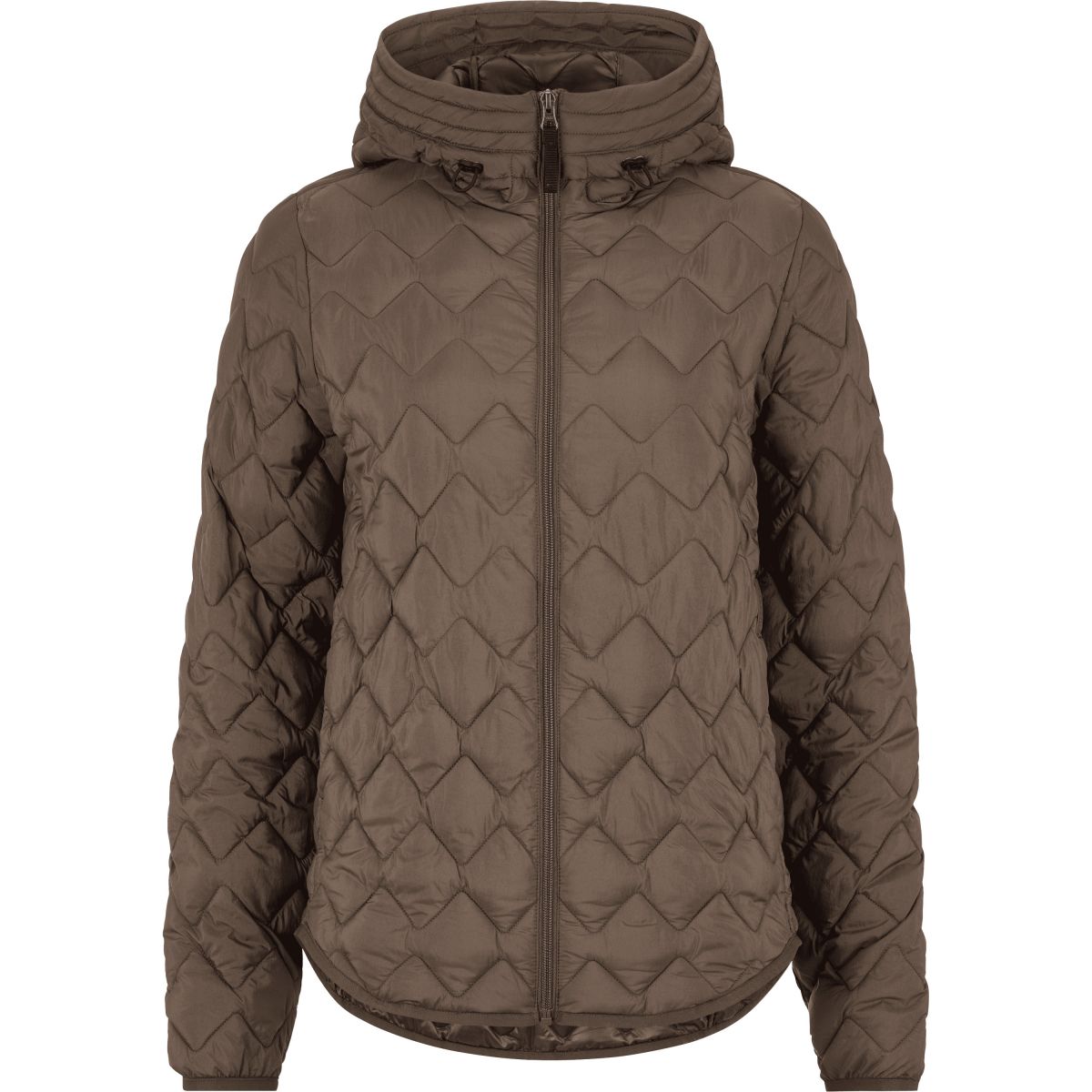 Didriksons Evelyn 2, Kunstdaunenjacke, Damen, Mocha — 2
