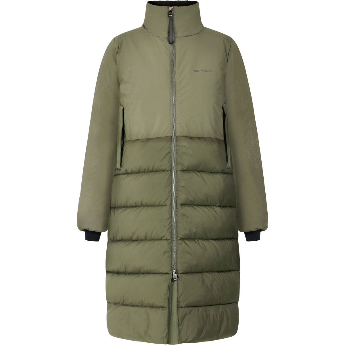 Didriksons Fabiola, Parka, Damen, dunkelgrün — 2