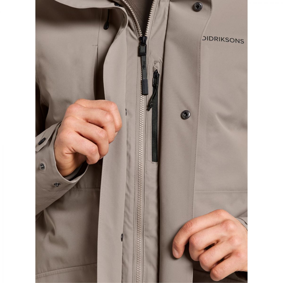 Didriksons Falke, Parka, Herren, beige — 2