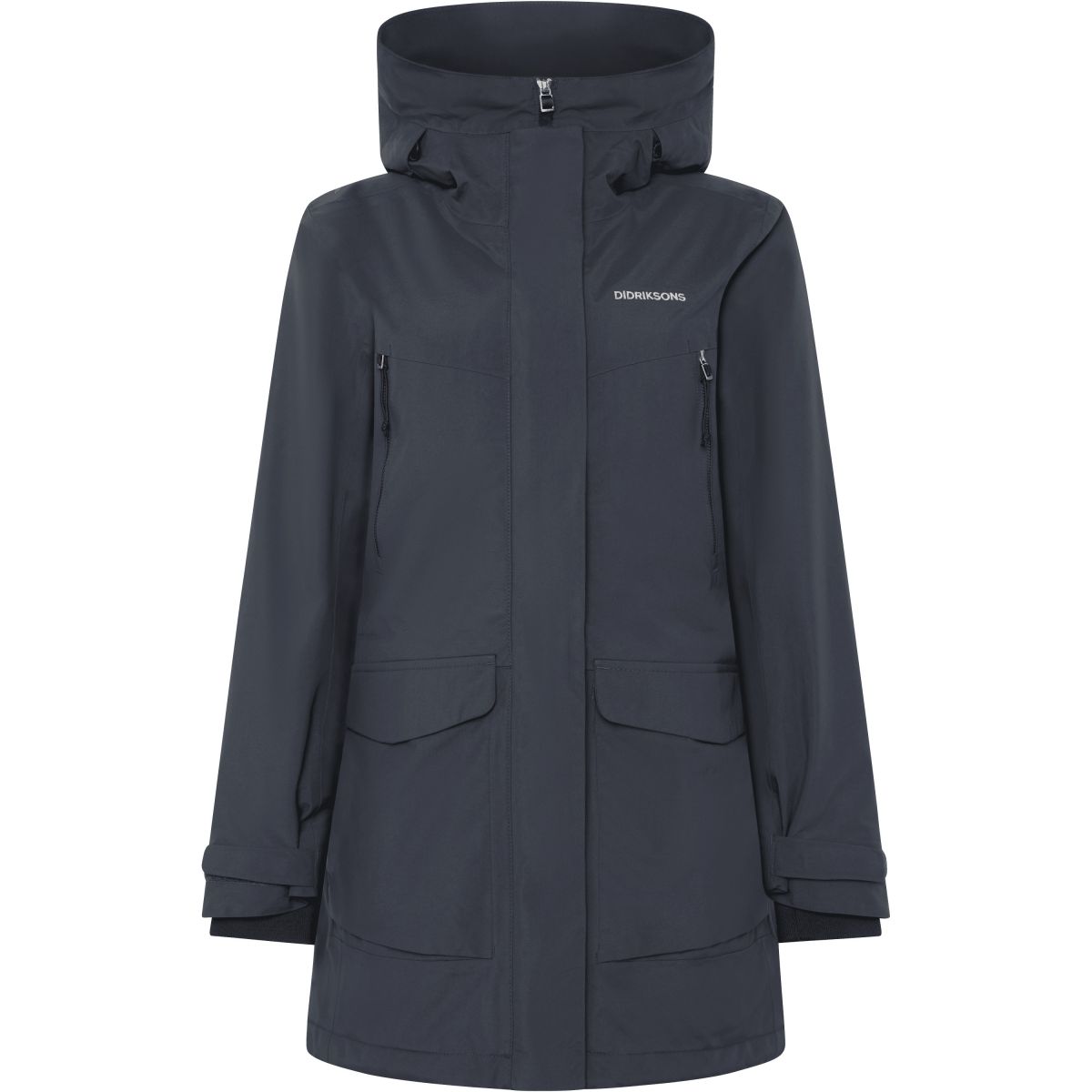 Didriksons Felia, Parka, Damen, dunkelblau — 2