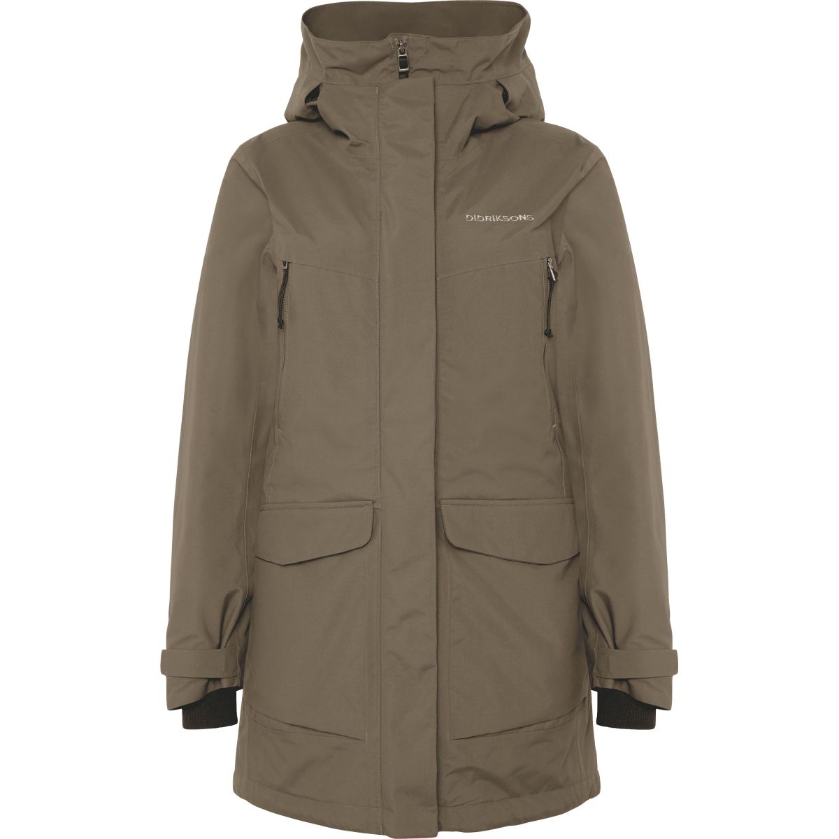 Didriksons Felia, Parka, Damen, Mocha — 2