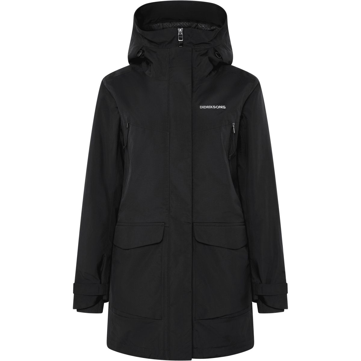 Didriksons Felia, Parka, Damen, schwarz — 2