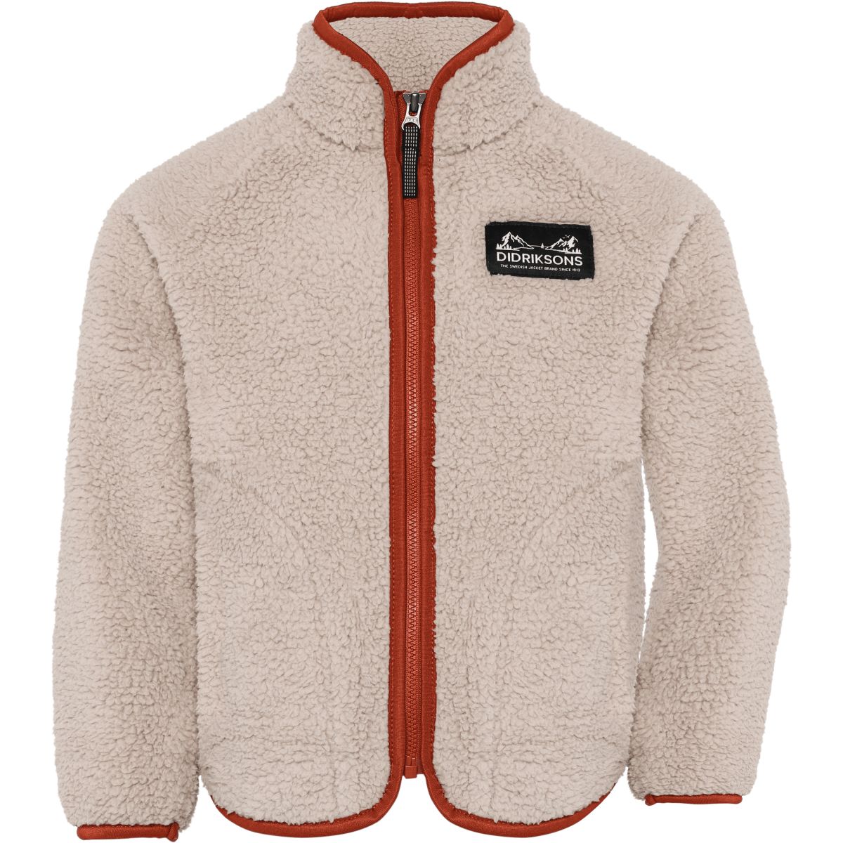 Didriksons Gibbs 2, Fleecejacke, Kinder, beige — 2