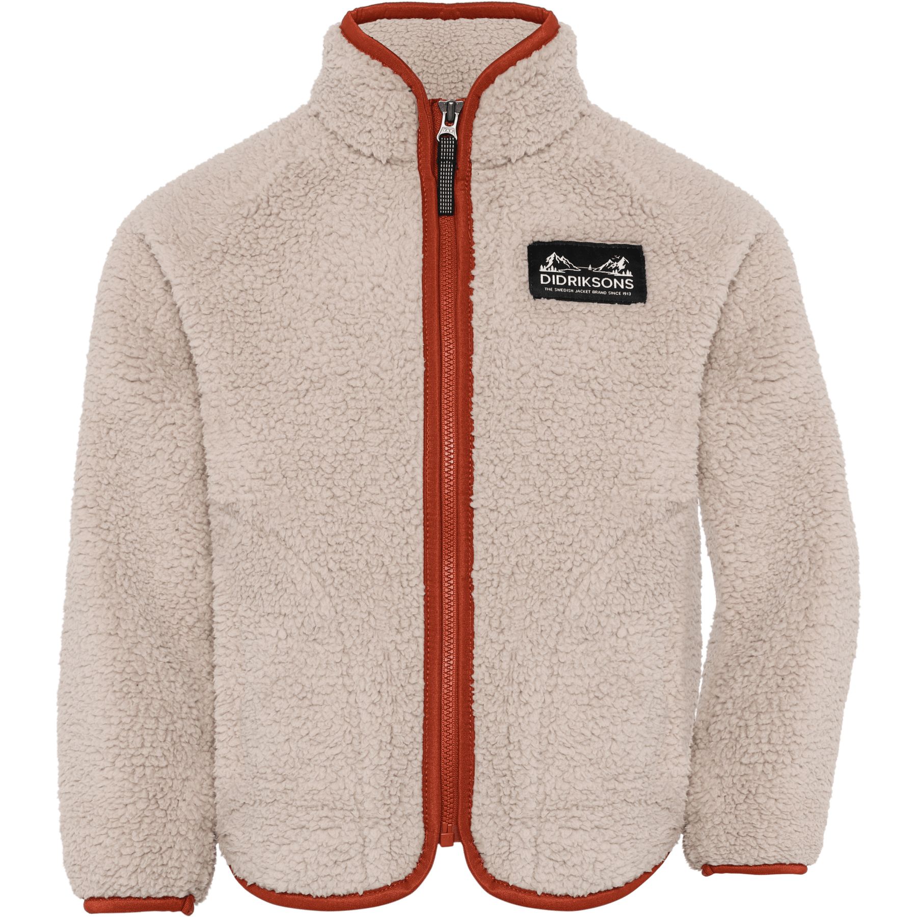 Didriksons Gibbs 2, Fleecejacke, Kinder, beige