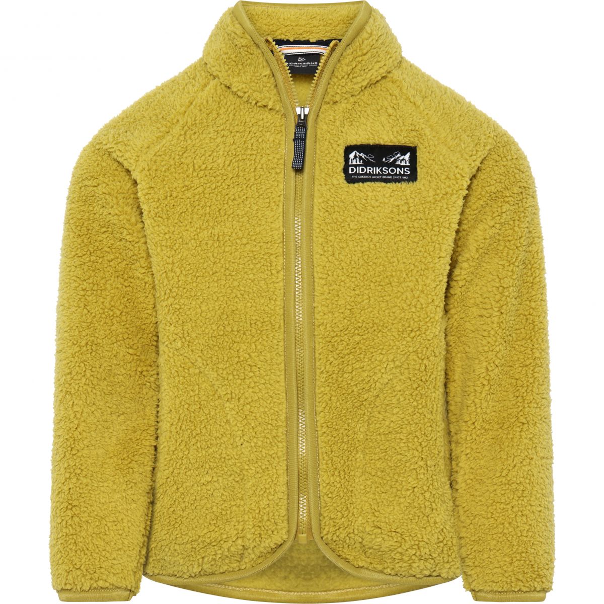 Didriksons Gibbs, Fleecejacke, Junior, gelb — 2