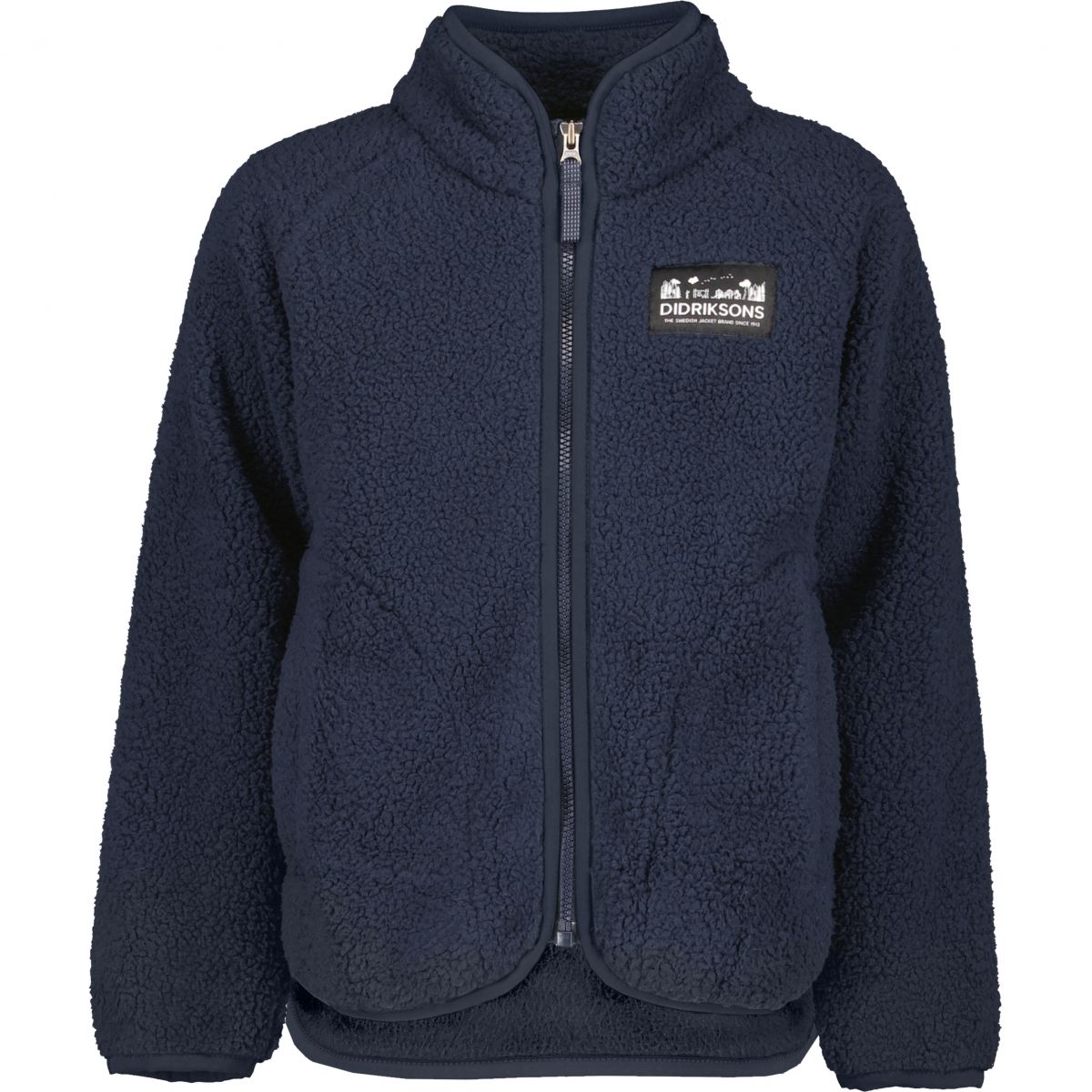 Didriksons Gibbs, Fleecejacke, Junior, navy — 2