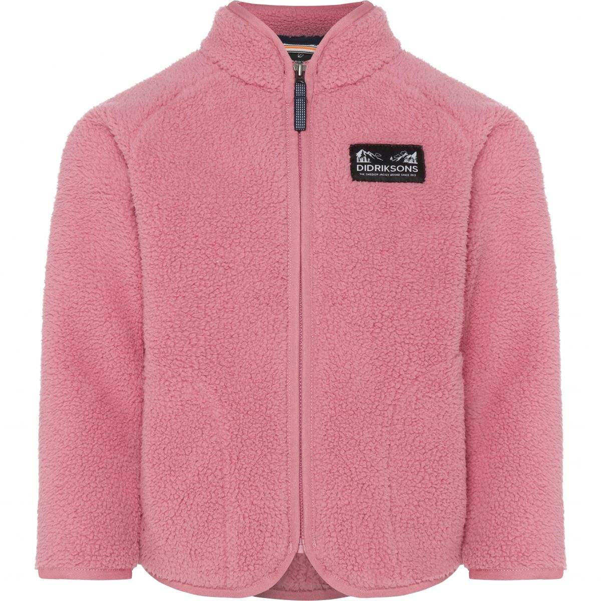 Didriksons Gibbs, Fleecejacke, Junior, rosa — 2