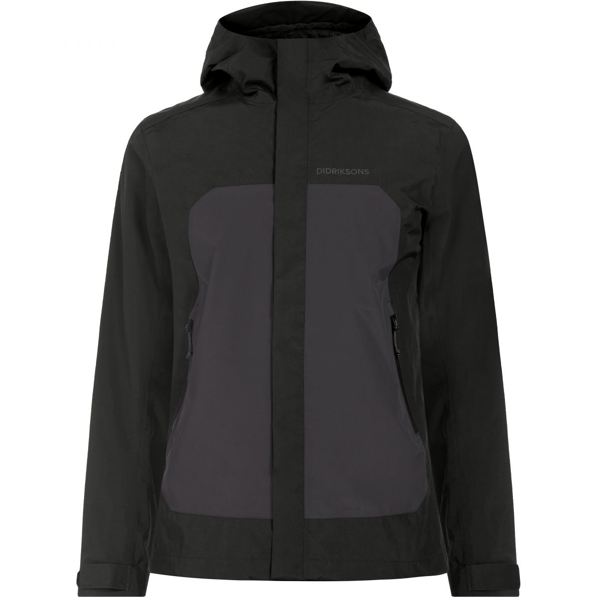 Didriksons Grit, Regenjacke, Herren, schwarz — 2