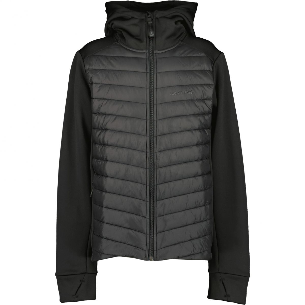 Didriksons Halden, Fleecejacke, Junior, Schwarz — 2
