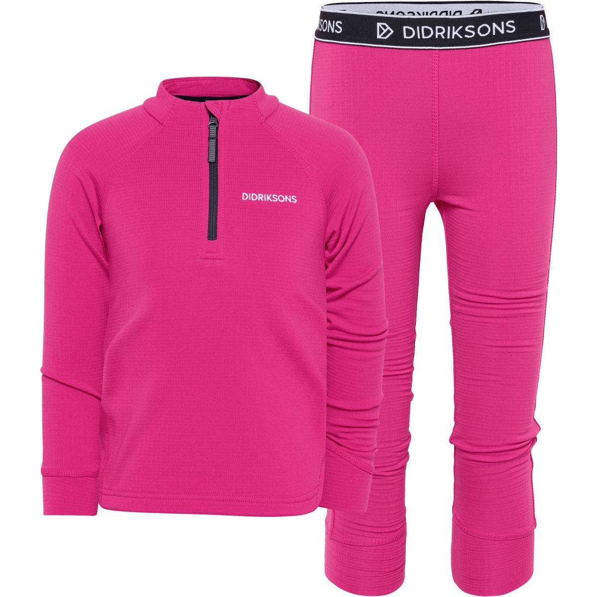 Didriksons Jadis 5, Skiunterwäsche-Set, Kinder, pink — 2