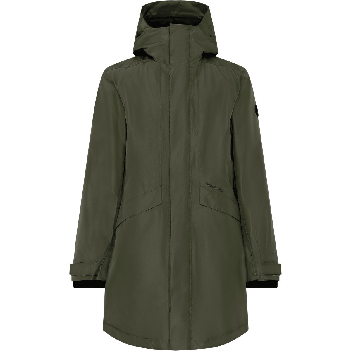 Didriksons Kenny 9, Parka, Herren, dunkelgrün — 2