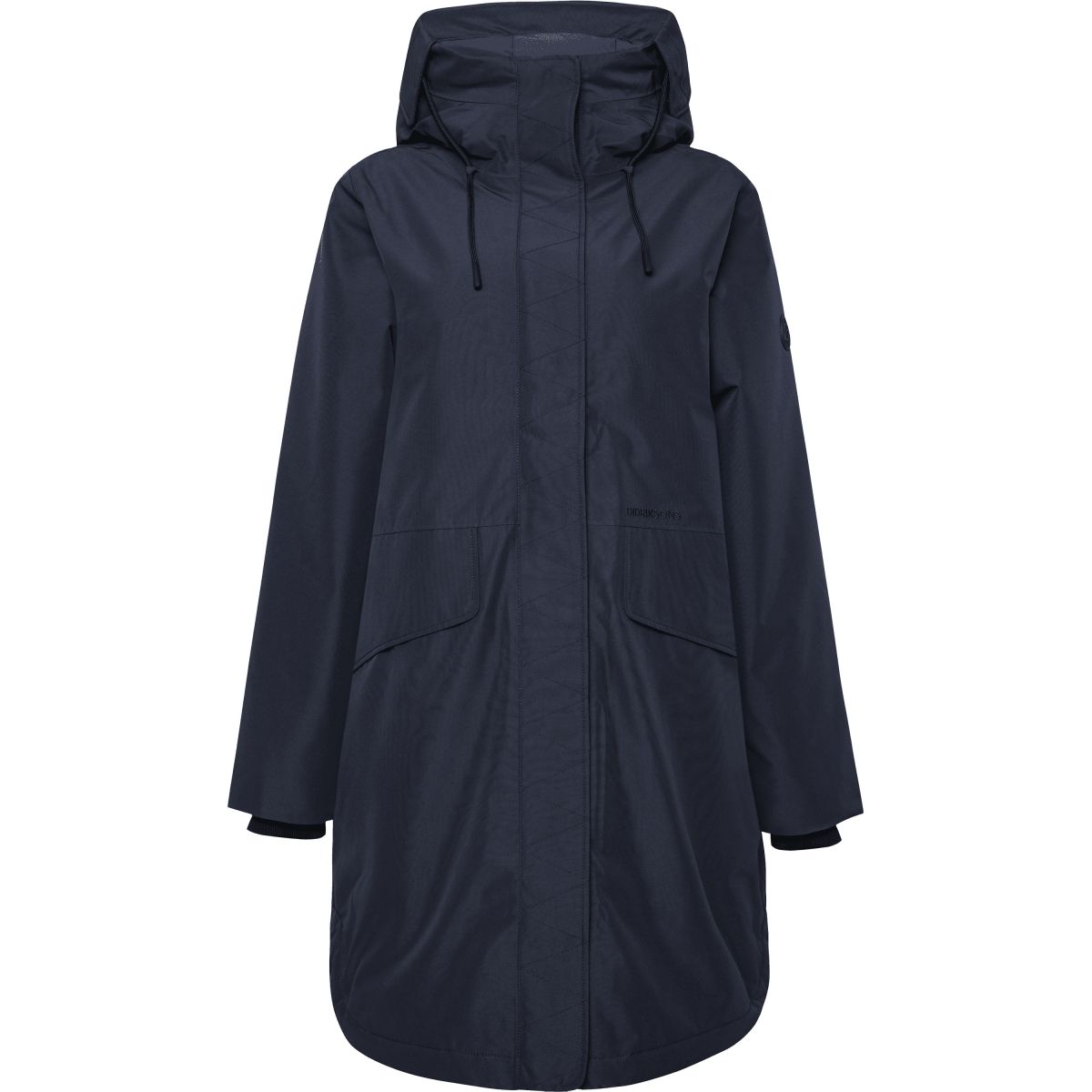 Didriksons Lilian, Parka, Damen, dunkelblau — 2