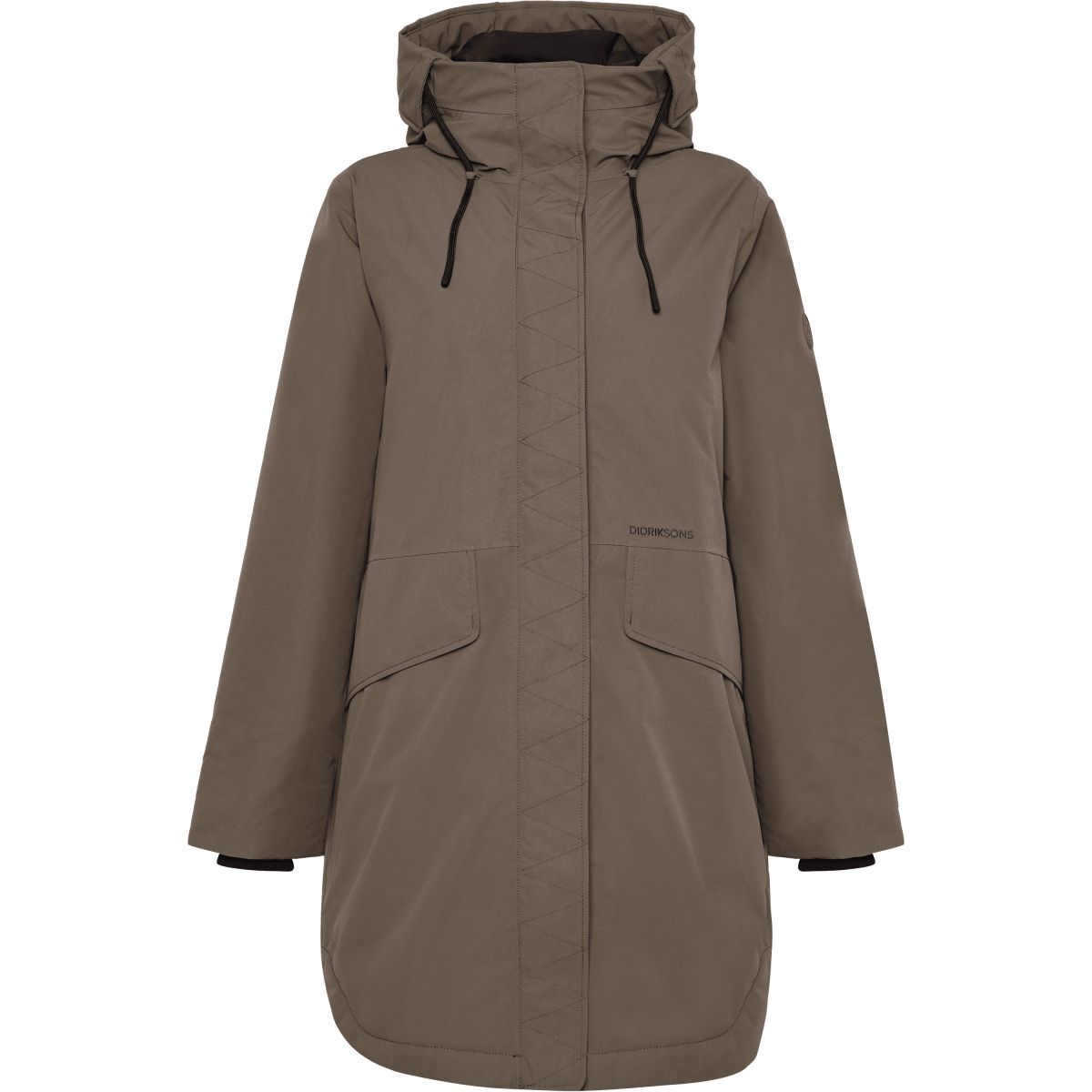 Didriksons Lilian, Parka, Damen, Mocha — 2