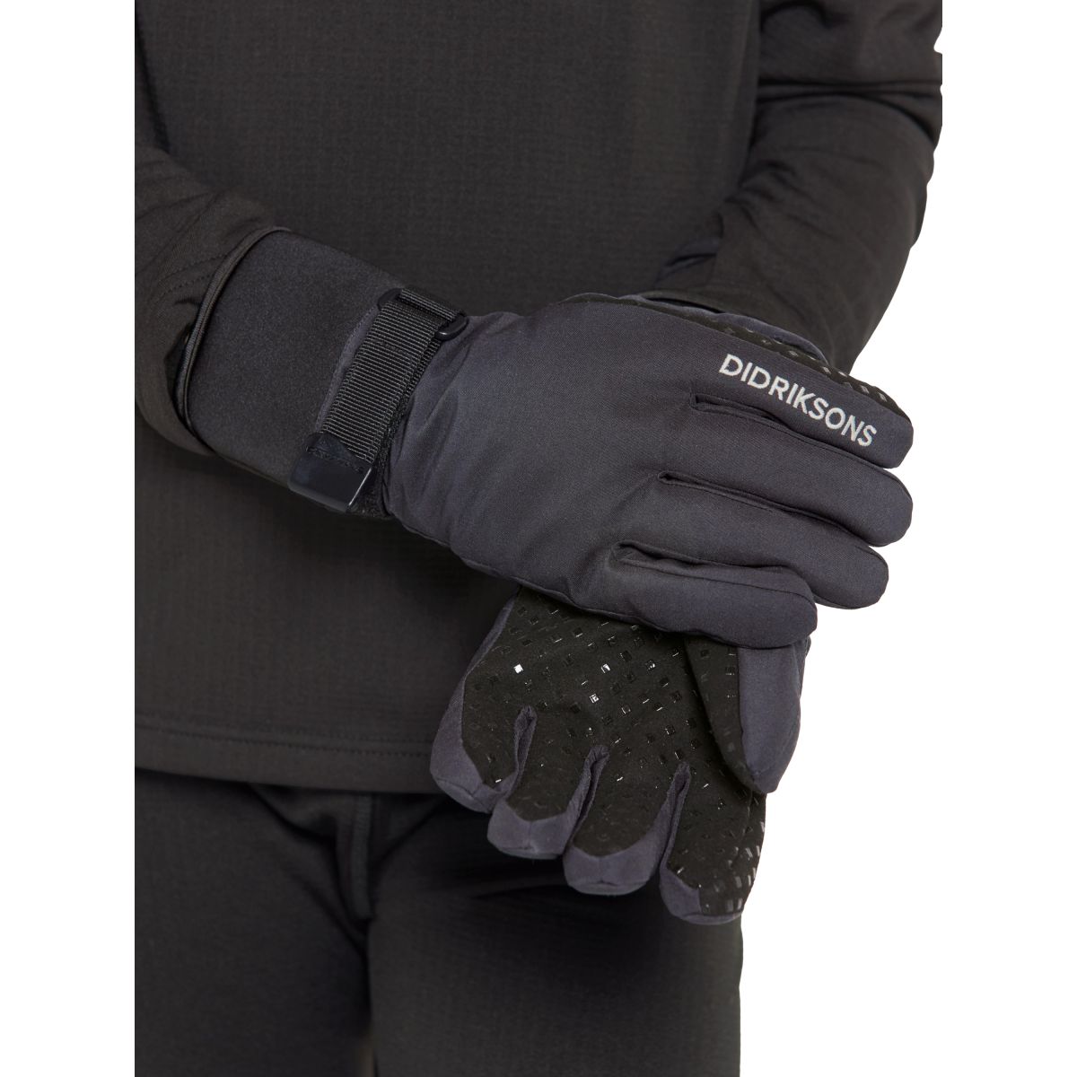 Didriksons Lovas, Handschuhe, Junior, schwarz — 2