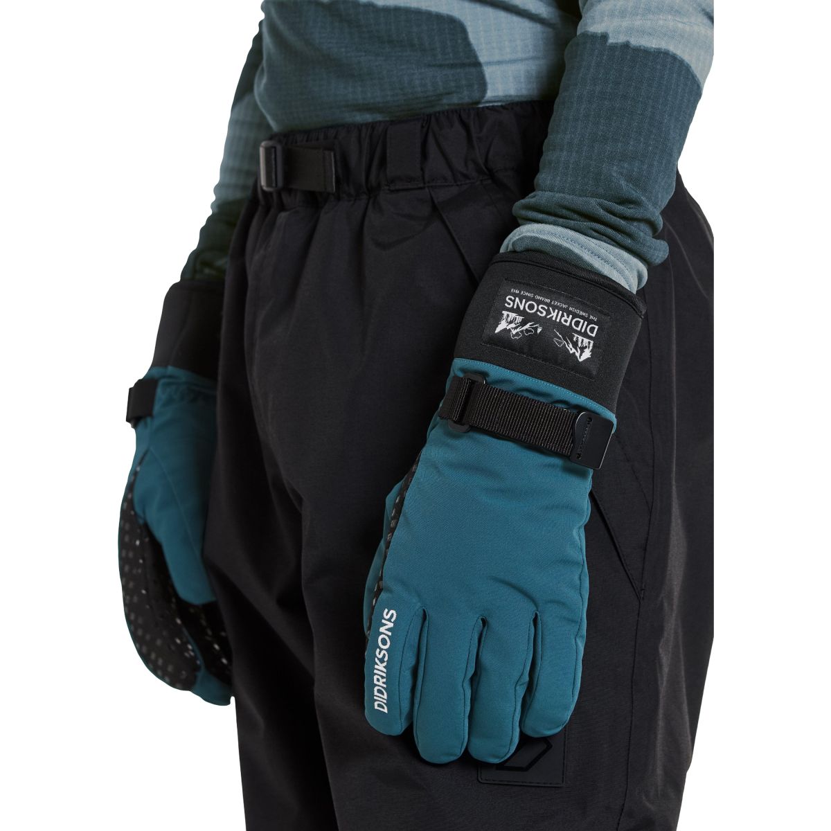 Didriksons Lovas, Handschuhe, Junior, türkis — 2