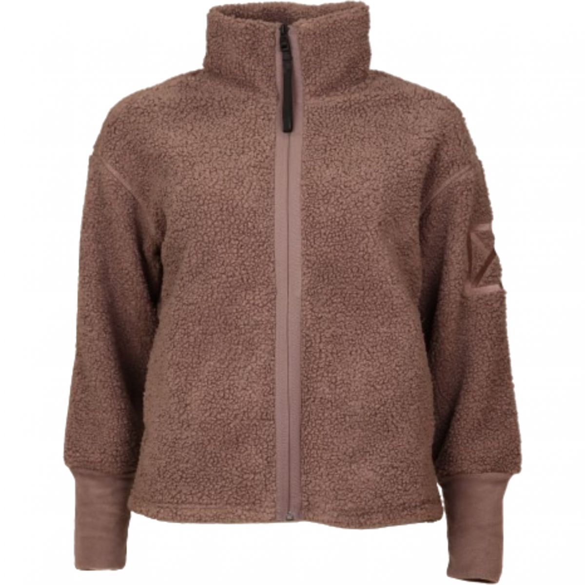 Didriksons Mella, Fleecejacke, Damen, braun — 2