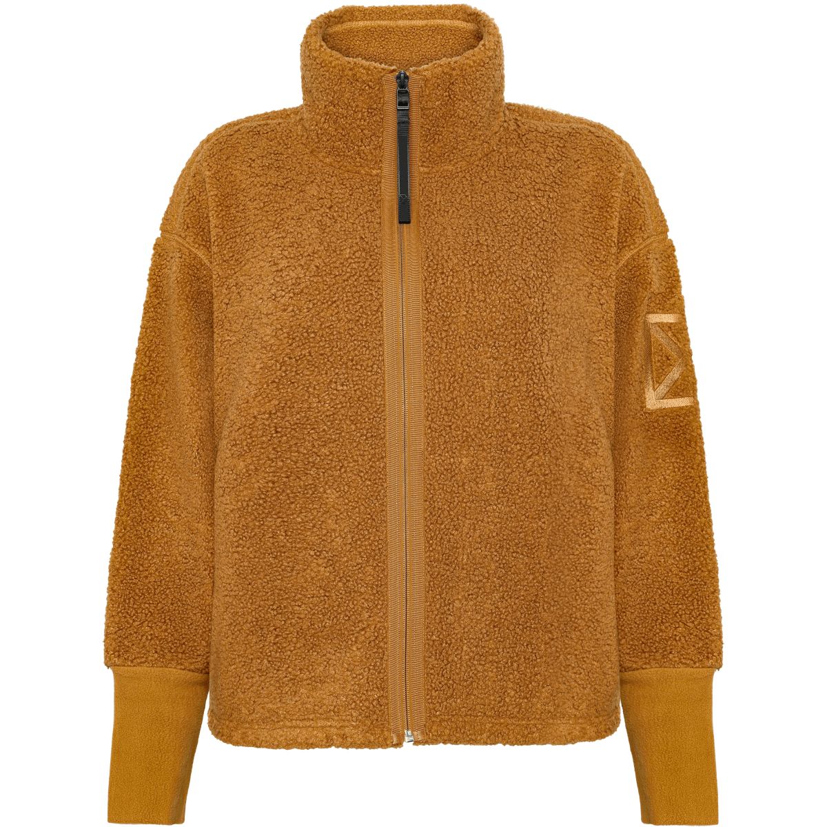 Didriksons Mella FZ 3, Fleecejacke, Damen, spice brown — 2