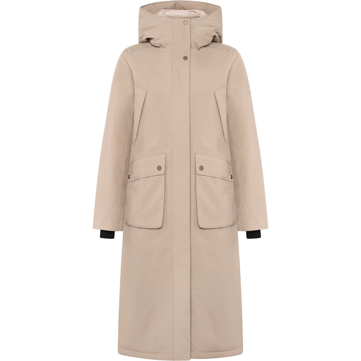Didriksons Melody 2 Long, Parka, Damen, Beige — 2