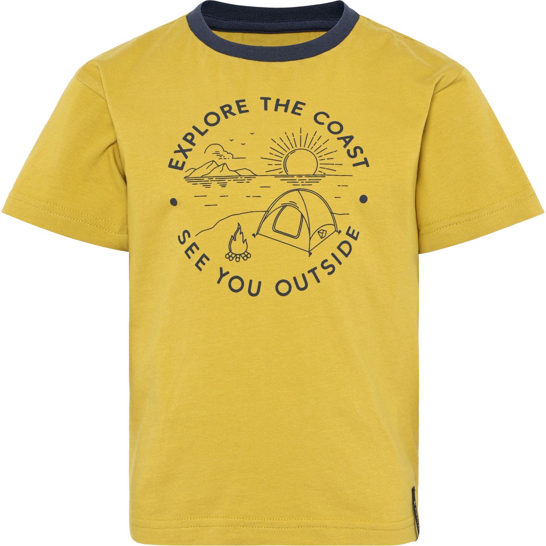 Didriksons Mynta, T-Shirt, Junior, gelb