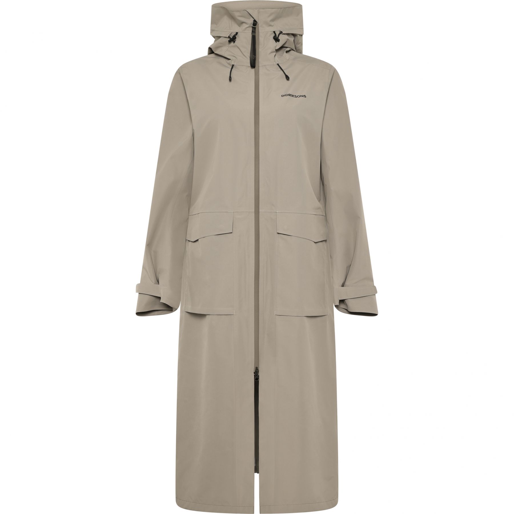 Didriksons Nadja, Regenmantel, Damen, ash brown