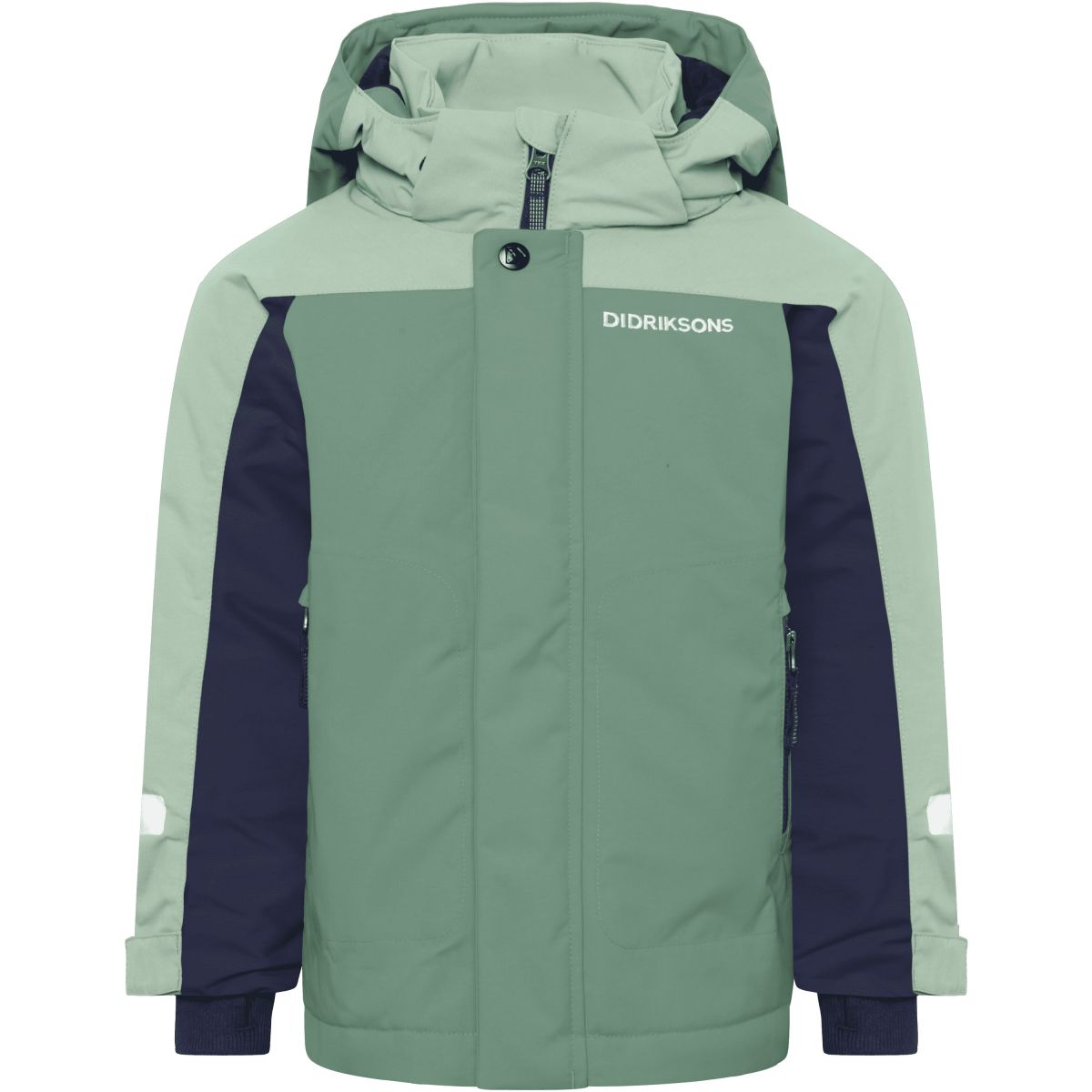 Didriksons Neptun 5, Skijacke, Junior, grün — 2