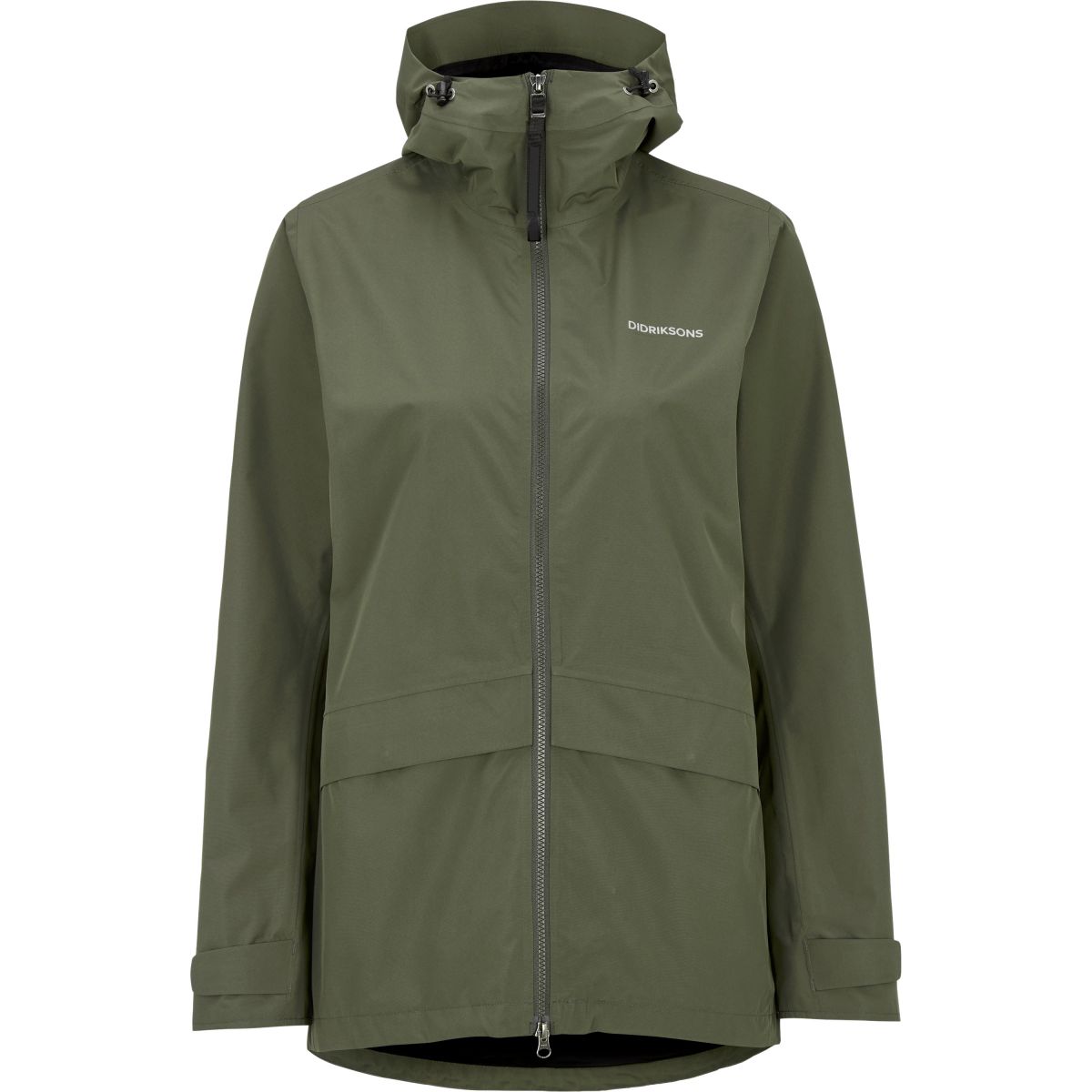 Didriksons Nordic, Regenjacke, Damen, dunkelgrün — 2