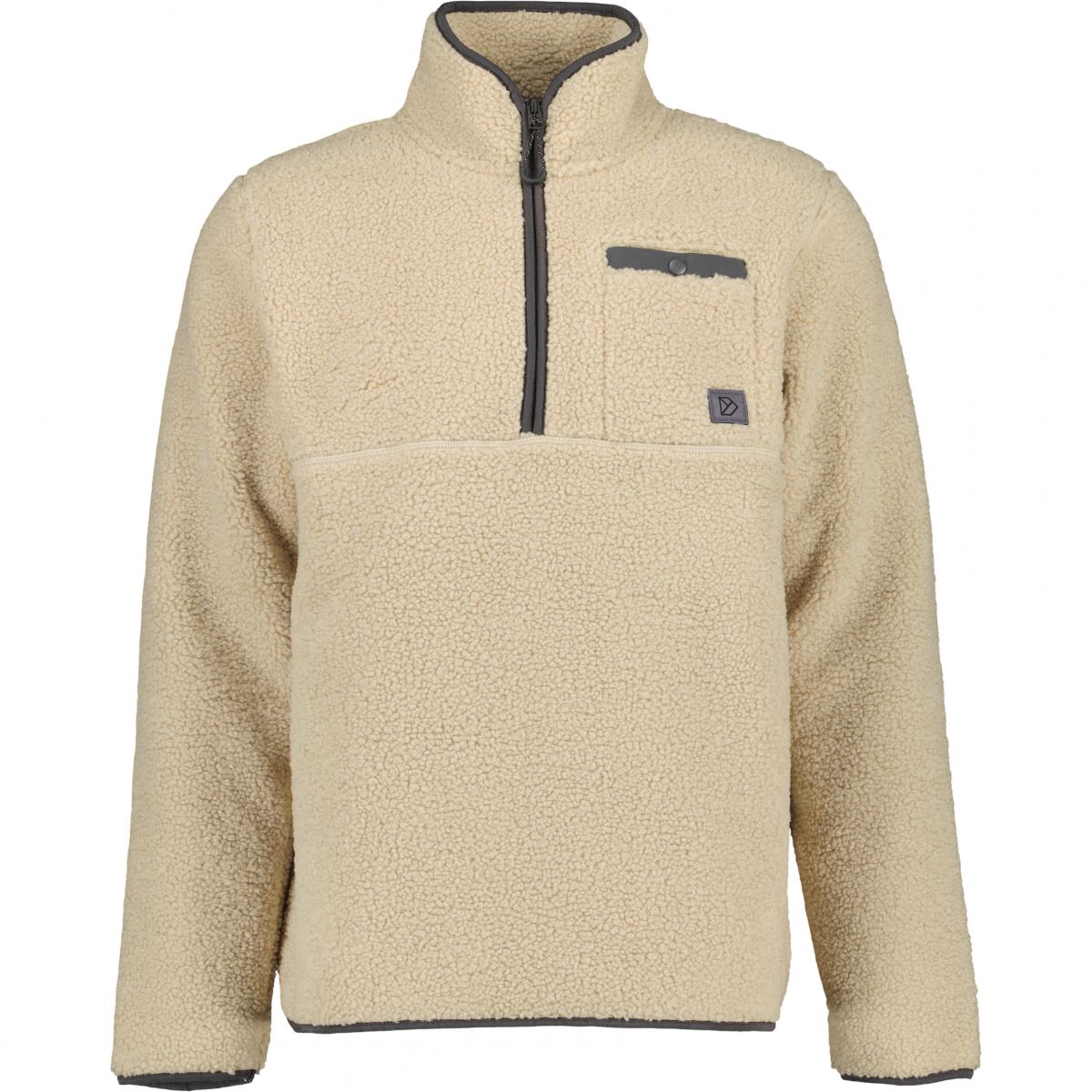 Didriksons Phoenix, Fleecepulli, Herren, Clay Beige — 2