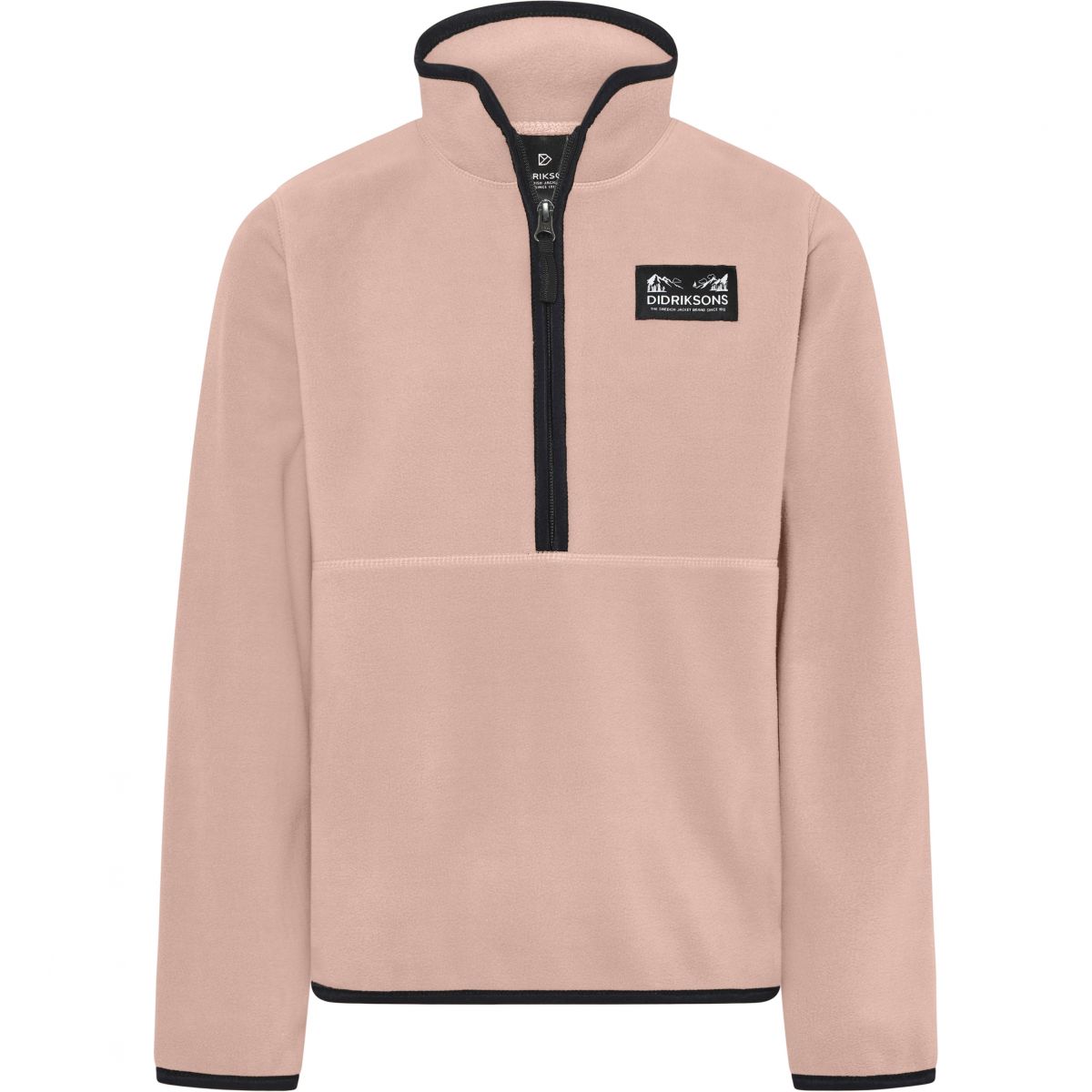 Didriksons Rubi, Fleecepullover, Junior, rosa — 2