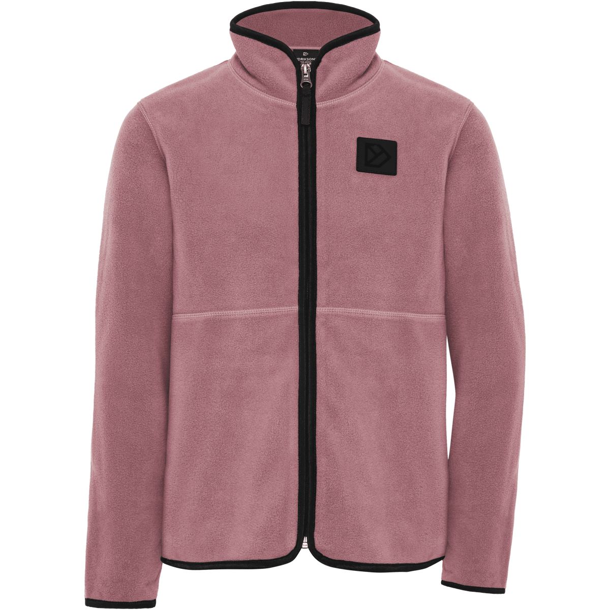 Didriksons Rubi FZ, Fleecejacke, Junior, rosa — 2