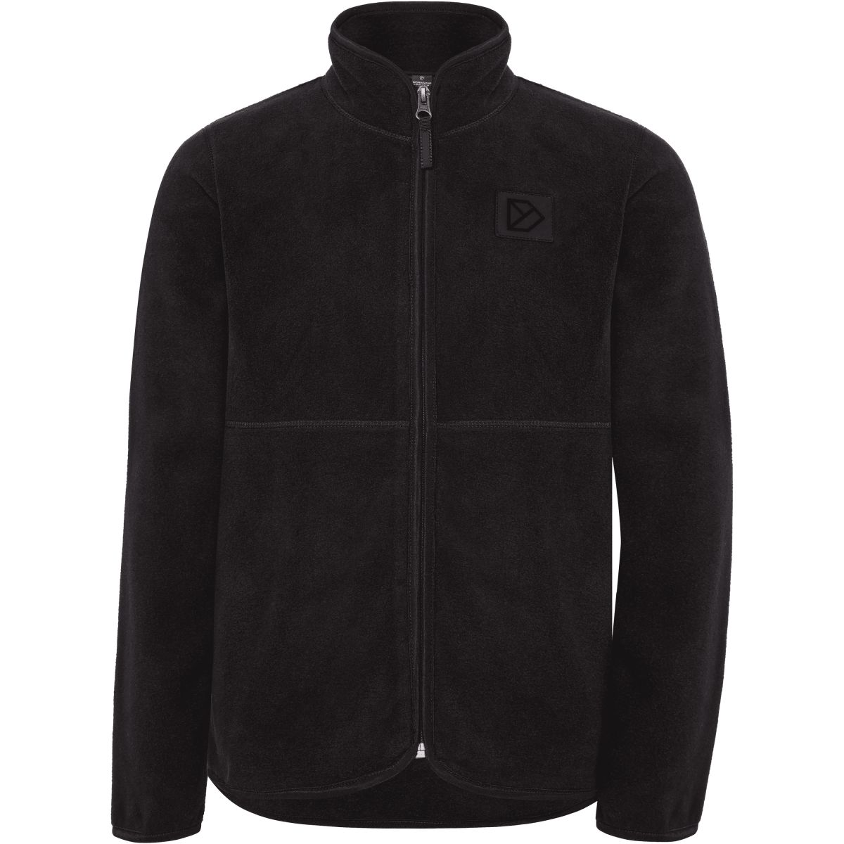 Didriksons Rubi FZ, Fleecejacke, Junior, schwarz — 2