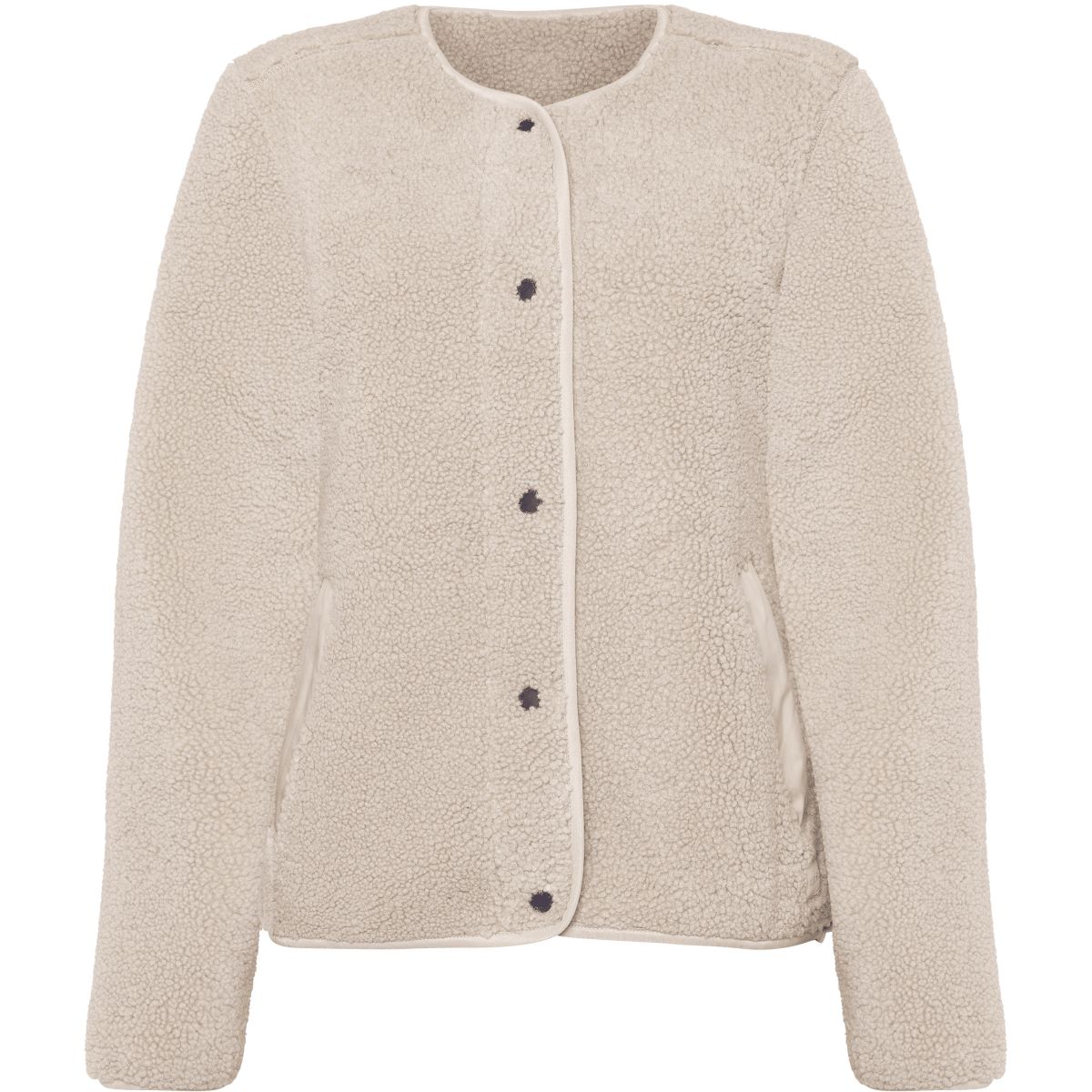 Didriksons Selma, Fleecejacke, Damen, clay beige — 2