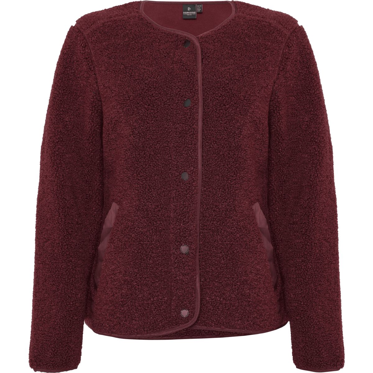 Didriksons Selma, Fleecejacke, Damen, old rust — 2