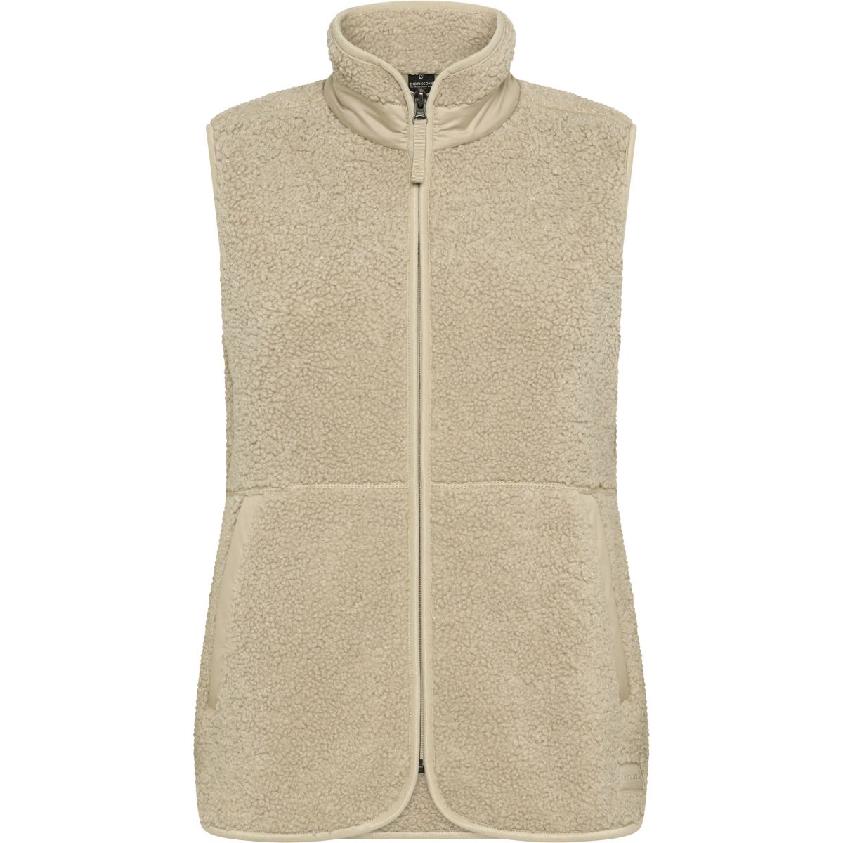 Didriksons Siv, Fleeceweste, Damen, clay beige — 2