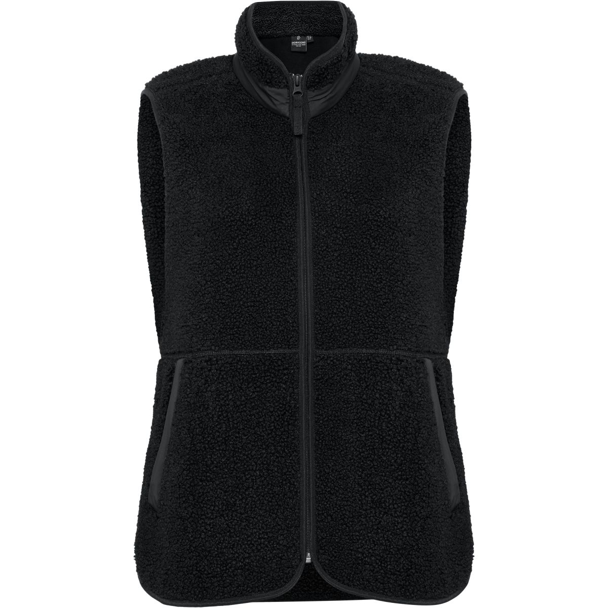 Didriksons Siv, Fleeceweste, Damen, schwarz — 2