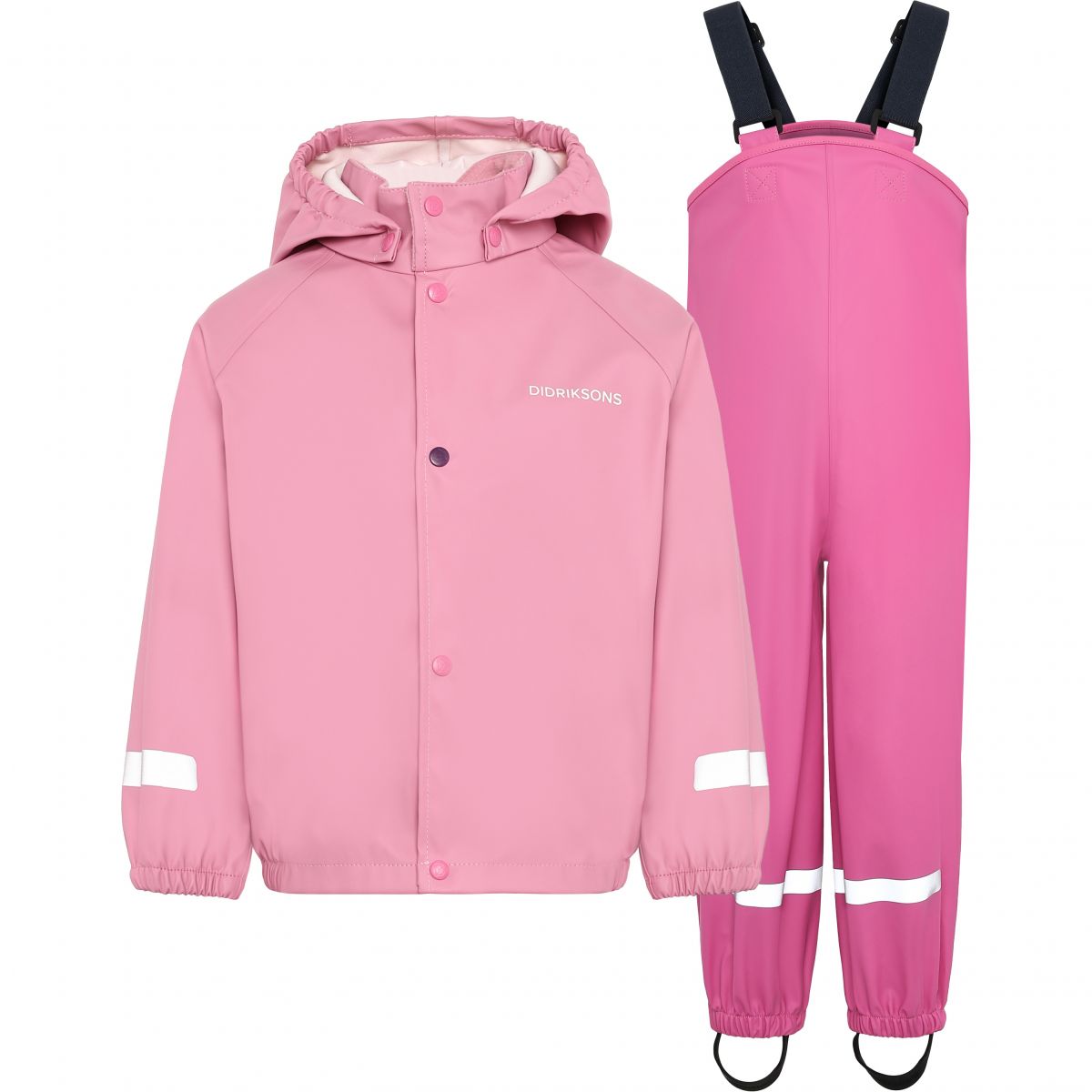 Didriksons Slaskeman, Regenanzug, Junior, rosa — 2
