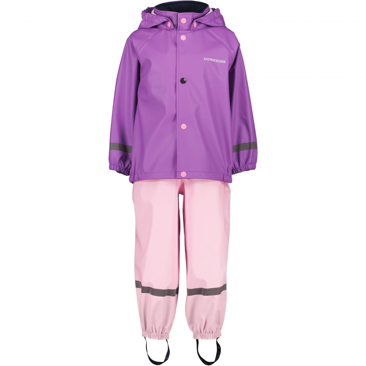 Didriksons Slaskeman, Regenset, Junior, lila/rosa — 2