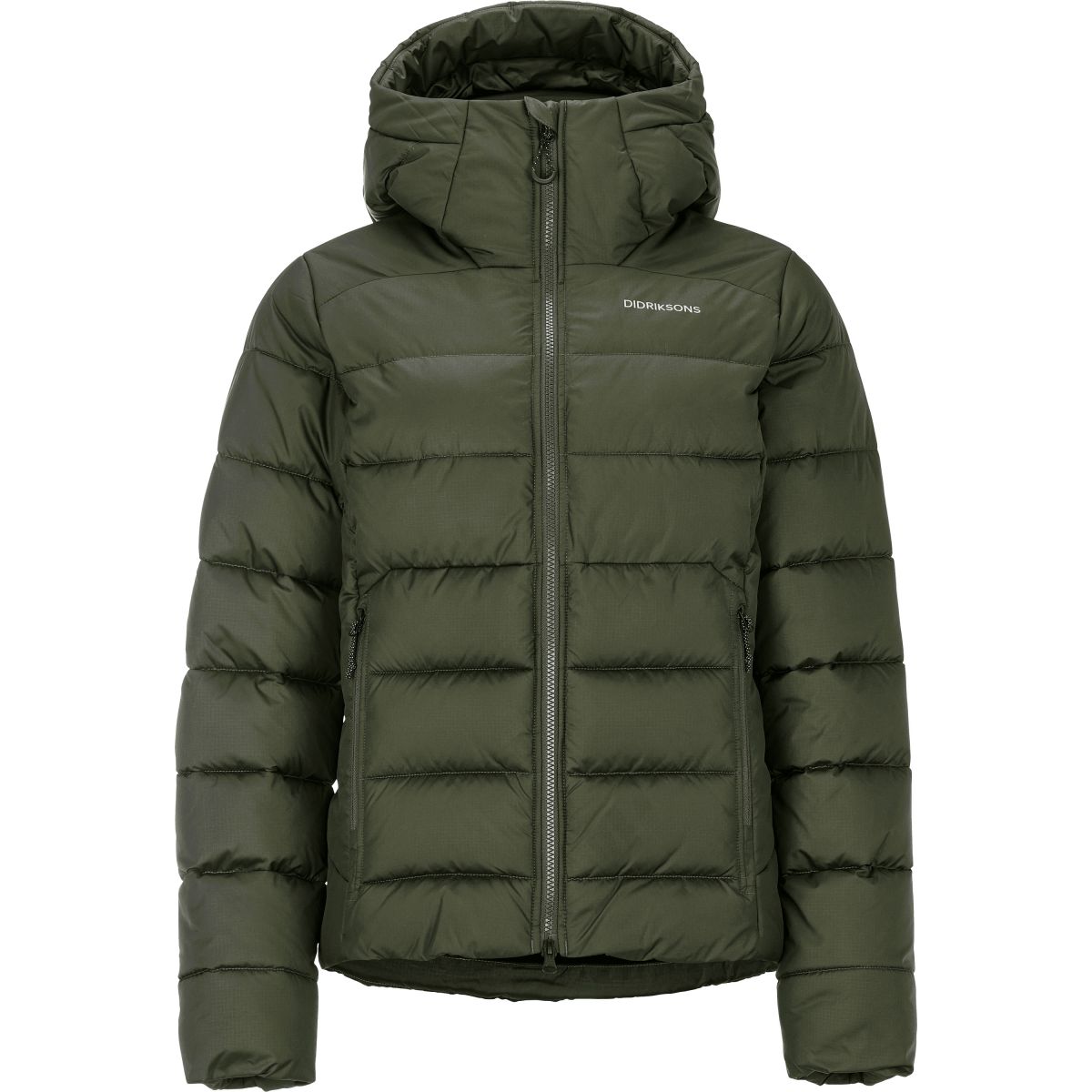 Didriksons Tejla 2, Winterjacke, Damen, dunkelgrün — 2