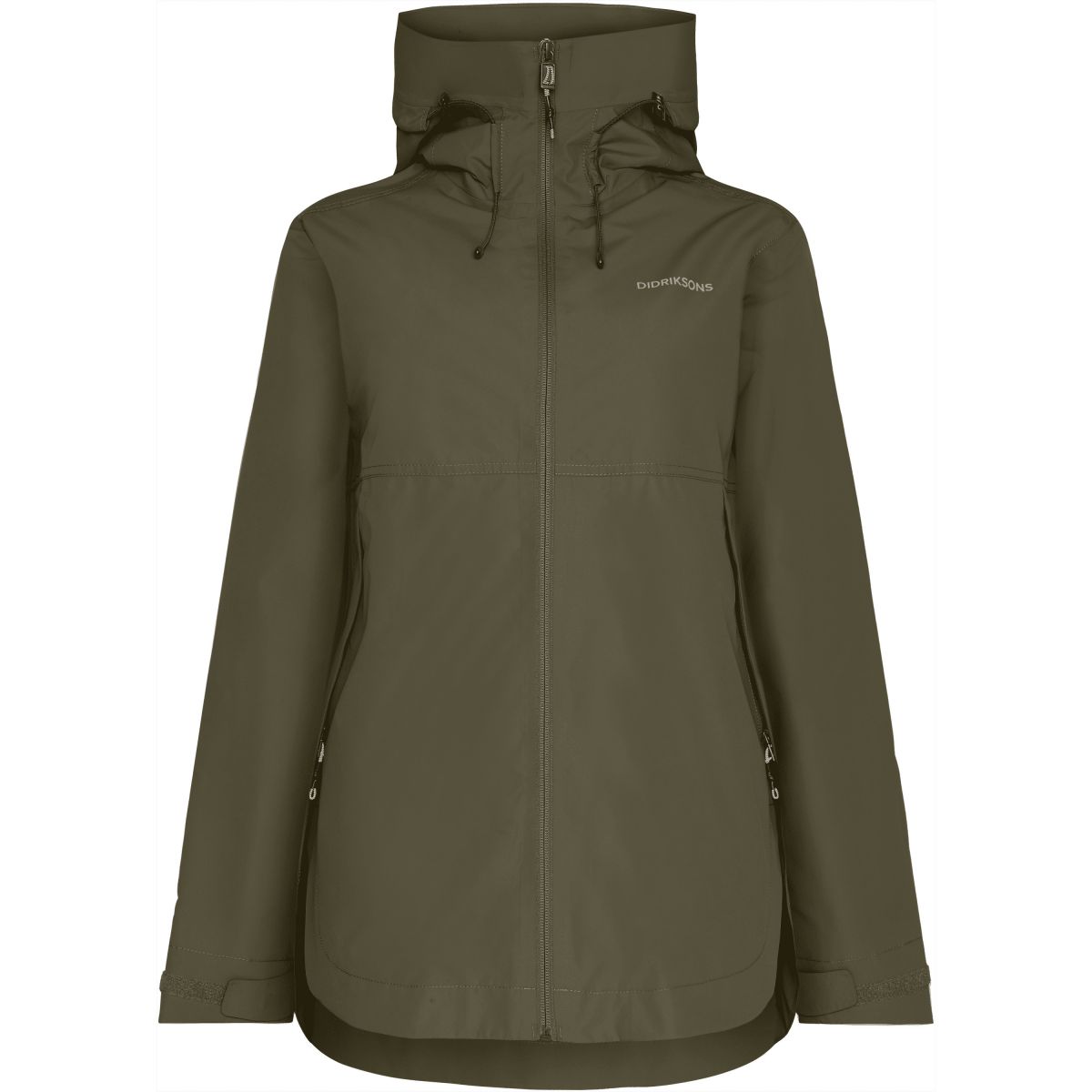 Didriksons Tilde 4, Regenjacke, Damen, dunkelgrün — 2
