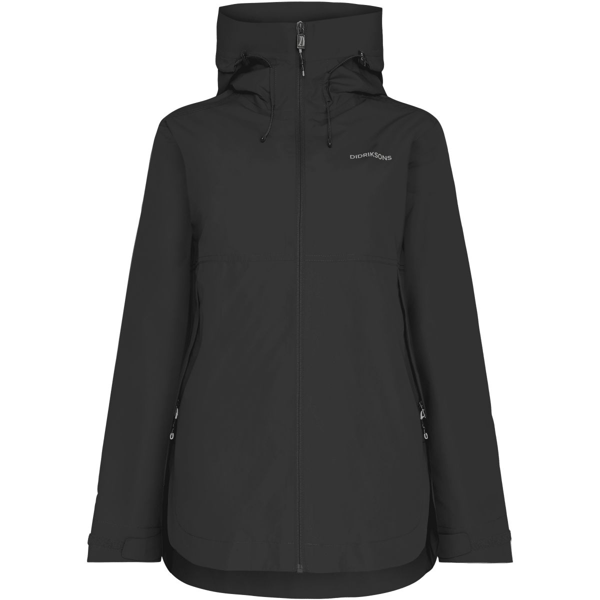 Didriksons Tilde 4, Regenjacke, Damen, schwarz — 2