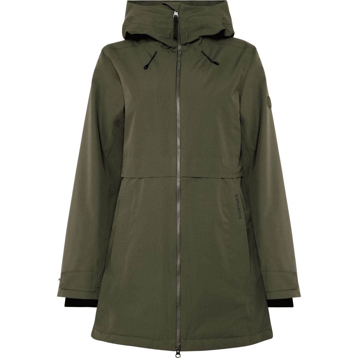 Didriksons Tiril, Parka, Damen, dunkelgrün — 2