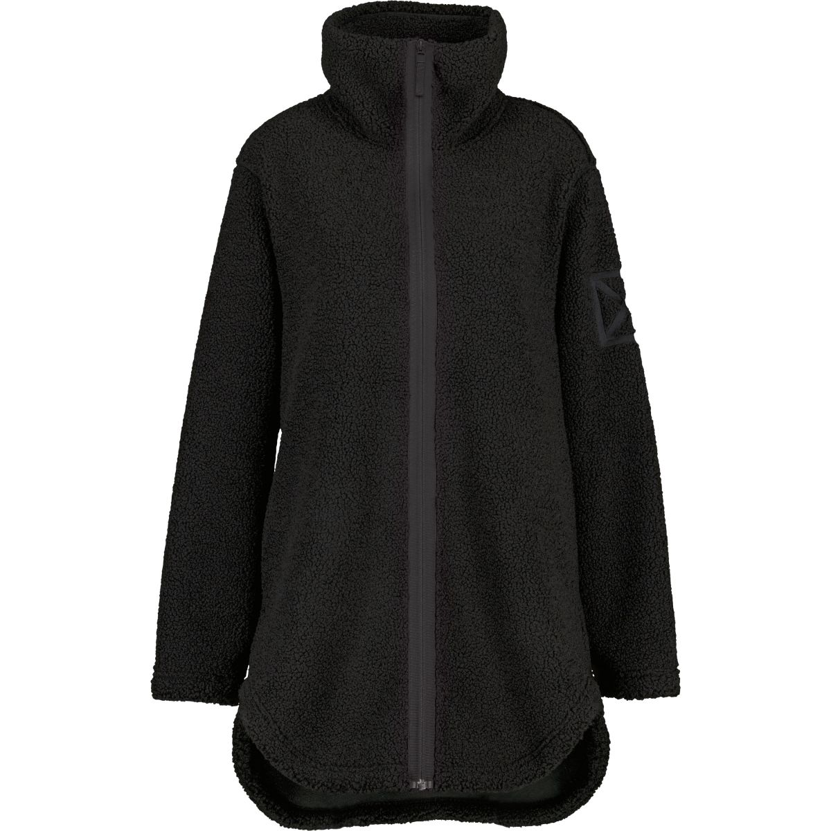 Didriksons Umi, Fleeceparka, Damen, schwarz — 2