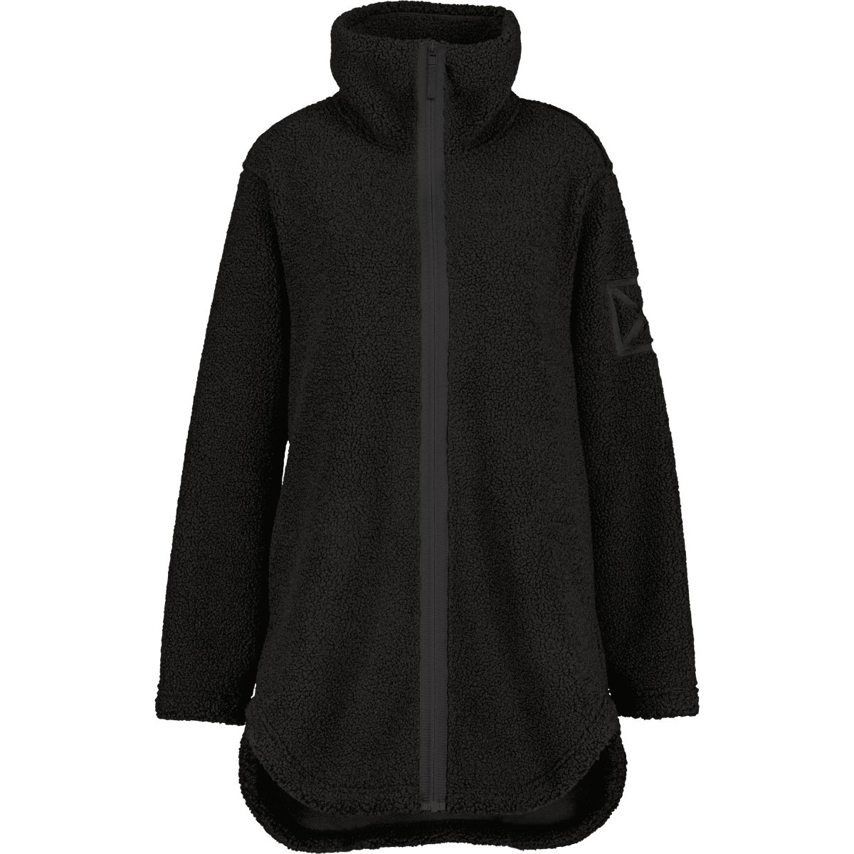 Didriksons Umi FZ 4, Fleecejacke, Damen, schwarz — 2