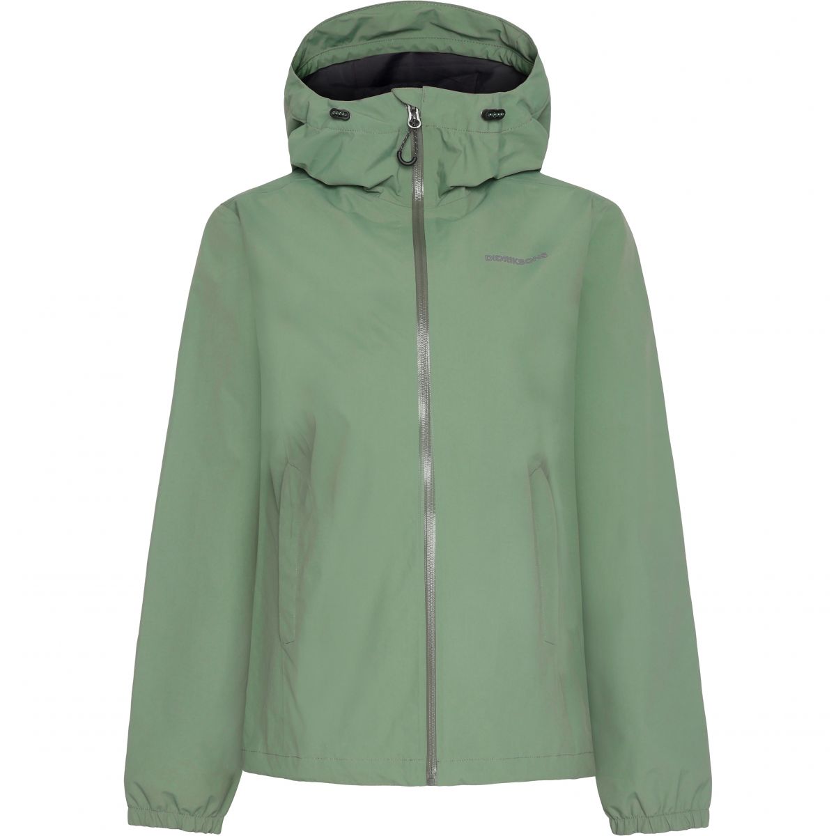 Didriksons Varja, Regenjacke, Damen, light moss — 2