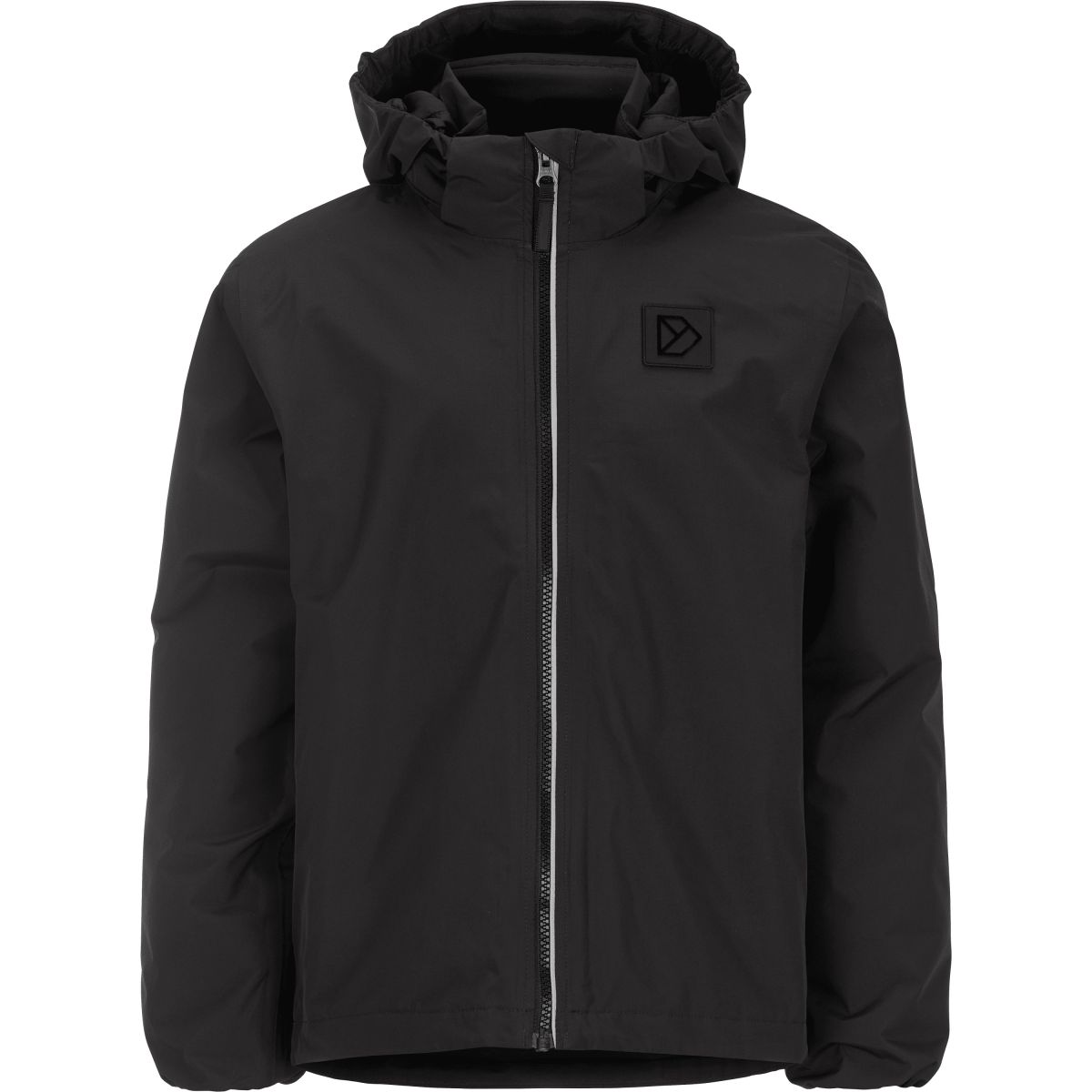 Didriksons Volt, Regenjacke, Junior, schwarz — 2