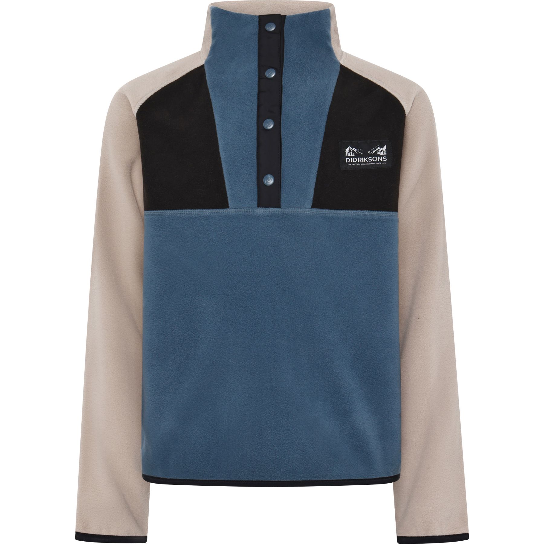 Didriksons Yokto, Fleecepullover, Junior, blau