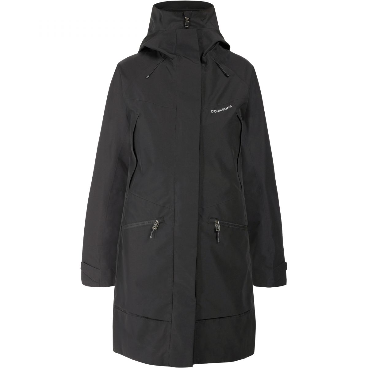 Didriksons Ilma, Regenmantel, Damen, schwarz — 2
