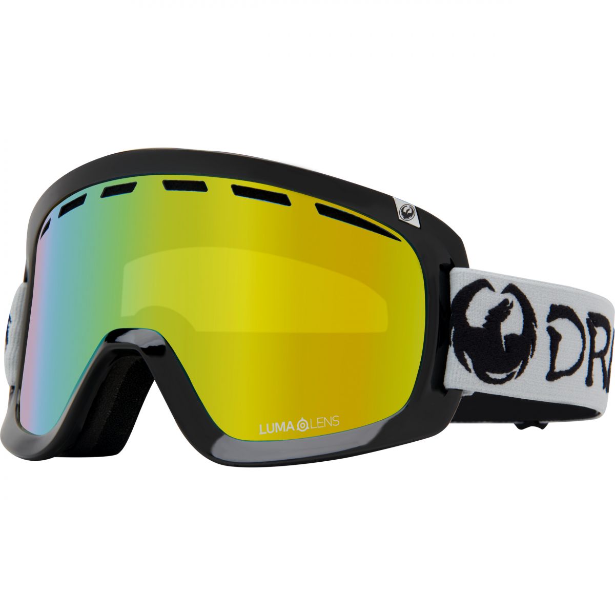 Dragon D1 OTG, Skibrille, classic grey — 2
