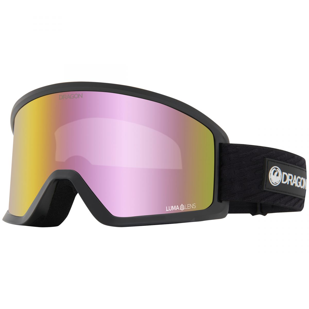 Dragon DX3 Plus OTG, Skibrille, icon pink — 2