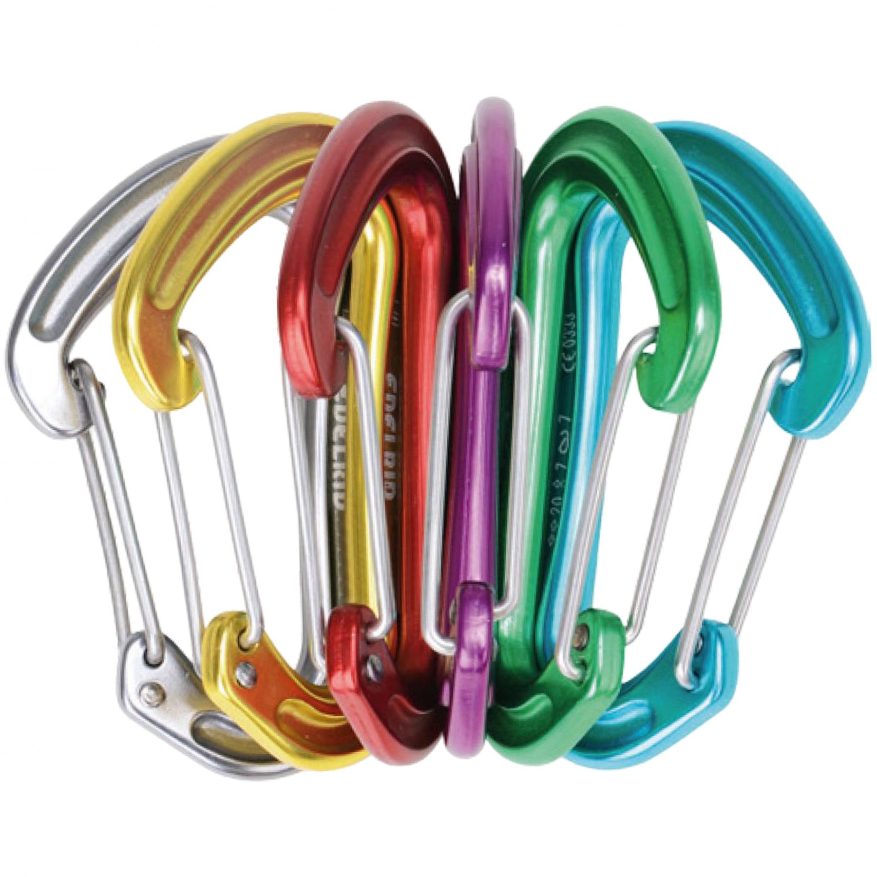 Edelrid Nineteen G Karabinset, 6 Stk.