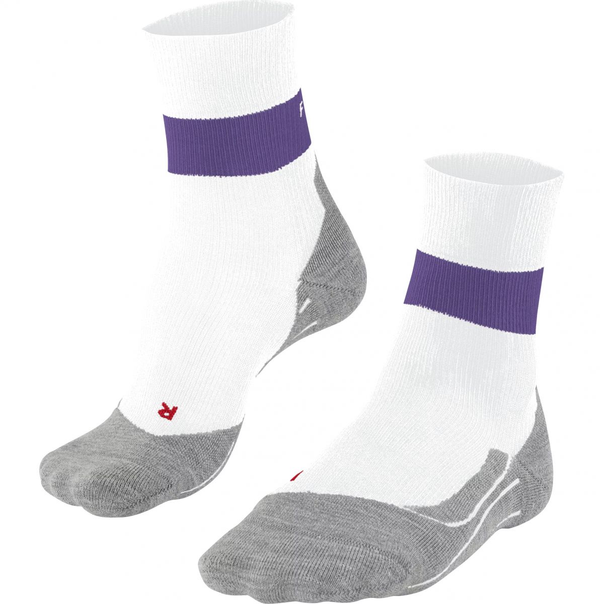 Falke RU Compression Stabilizing, Laufsocken, Damen, weiß/lila — 2